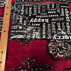 Brighton Black and White Text Design Clutch